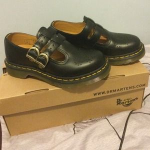 Dr. Martens Black Mary Janes