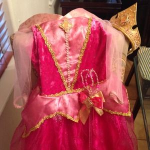 Disney sleeping beauty dress size S