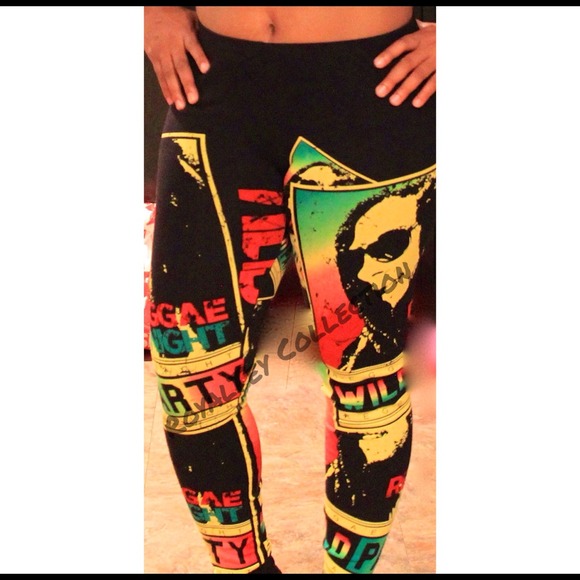 💗💗Super Cute Bob Marley Leggings