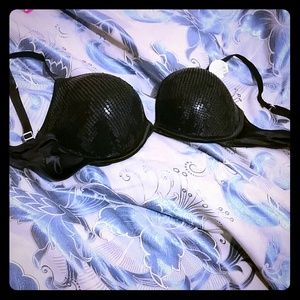 Victorias Secret Pink Sequence Bra 36B