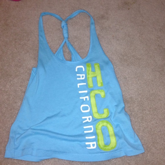 Hollister racer-back tank top