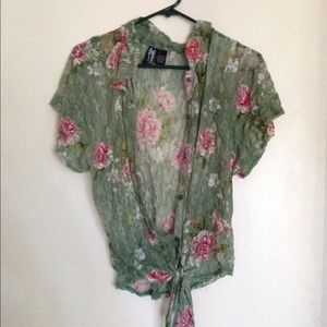 A cardigan from Charlotte Russe