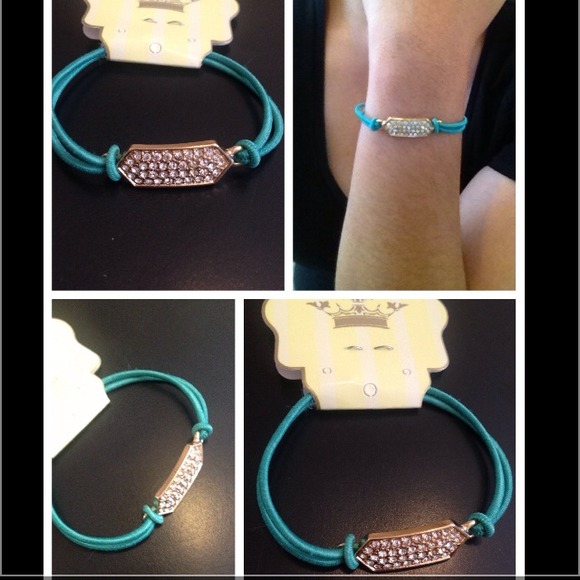 Pave Hexagon Bracelet