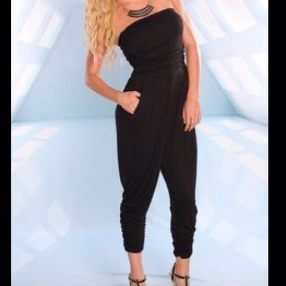 TRADED🚫 Black long Romper