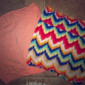 2 wet seal cotton skirts!