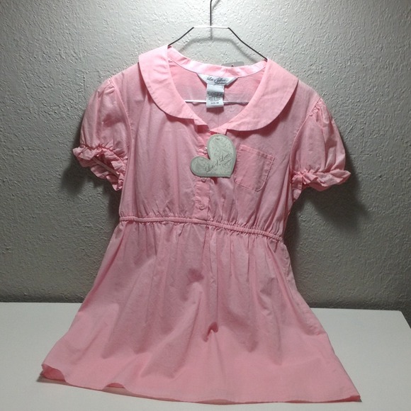 "Lot's of Love" by speechless pink baby doll blous