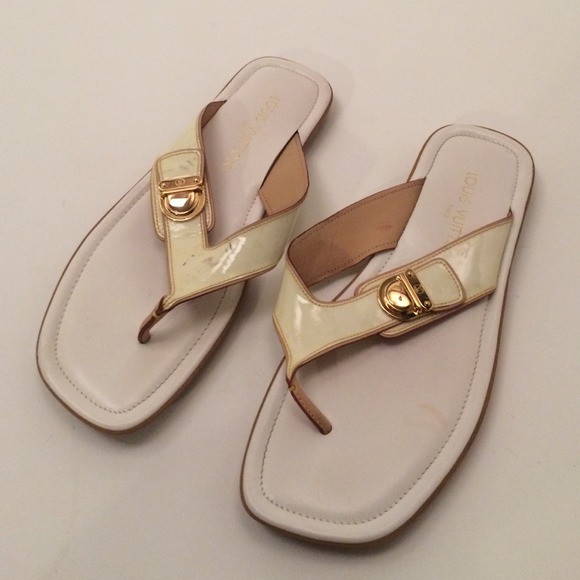 Louis Vuitton flip flops