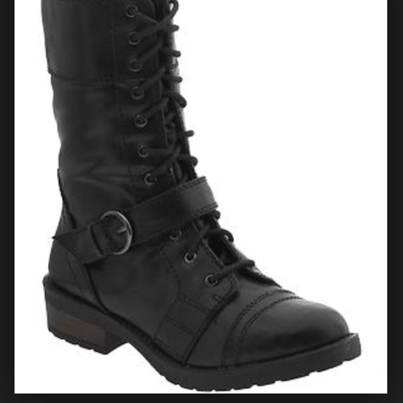 White Mountain combat boots