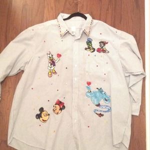 Disney sequin character shirt size 3x