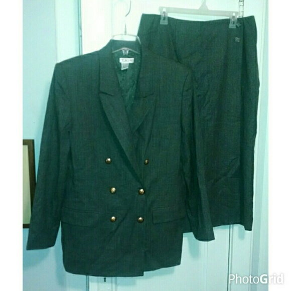 Talbot's Wool Suit, Size 12/14 (See Measurements)
