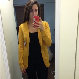 Yellow comfy sweater