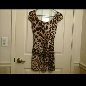 Charlotte Russe leopard dress