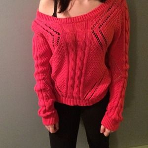 American Eagle Coral Sweater