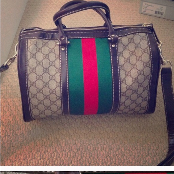 Authentic Gucci Boston Bag