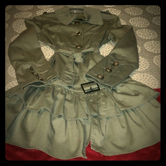 Olive Green long coat/jacket