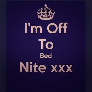 Gotta sleep sometime!