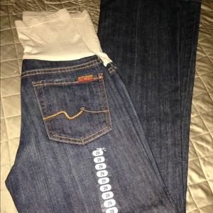 7 For All Mankind Maternity Jeans