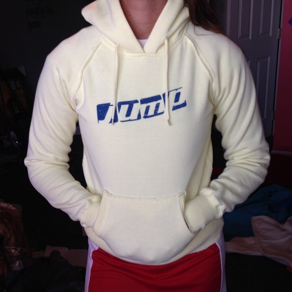 Yellow "jump" sweatshirt!