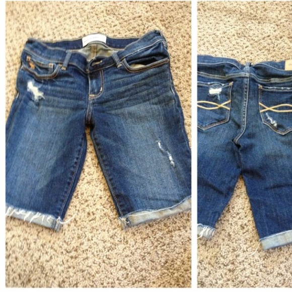Abercrombie jean Bermuda shorts