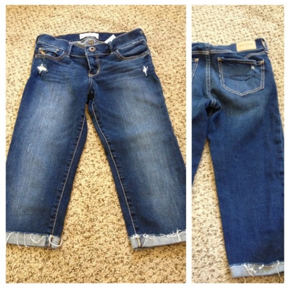 Abercrombie kids jean capris