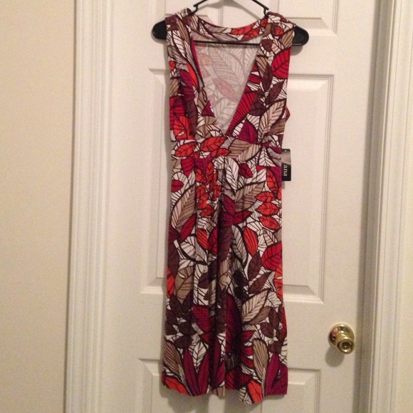 Brand new A.N.A dress fall colors size medium