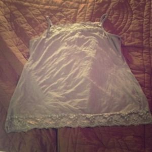 Maurice's Lace-Trimmed Cami