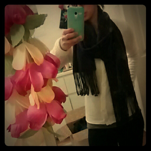 Authentic Purple Coach Scarf