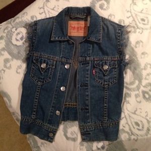 Levi's denim vest