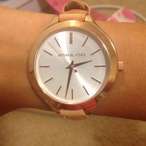 Michel Kors slim runway watch