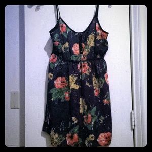 Shirt - dress with straps