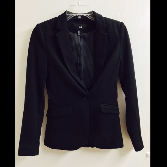 H&M black blazer