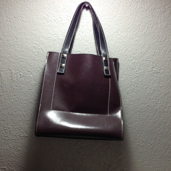Emollient M brown emulated leather bag