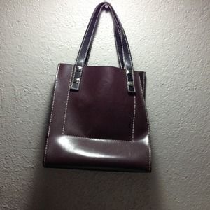 Emollient M brown emulated leather bag