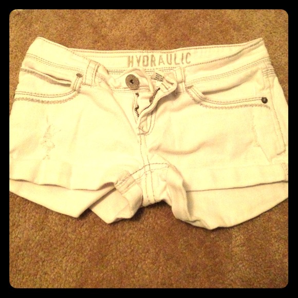 White shorts