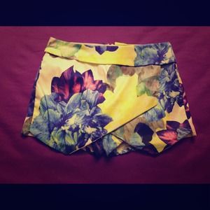 Floral Skort