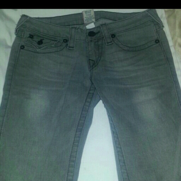 True Religion skinny jeans gray Size 28