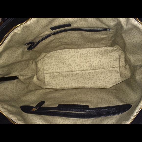 🔥FREE SHIP🔥🎉HOST PICK🎉 Isaac Mirazhi Live Leather Tote Bag - Picture 3 of 4