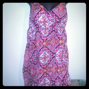 Pink tribal dress