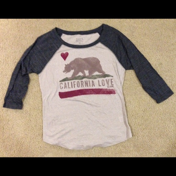 Billabong California Love Baseball Tee