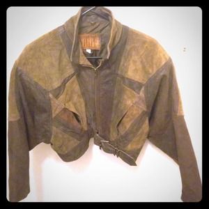 Whipp Leather Jacket Sz L