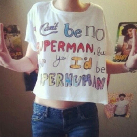 Superhuman Cropped Tee