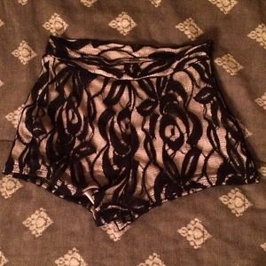 Dressy high waisted shorts