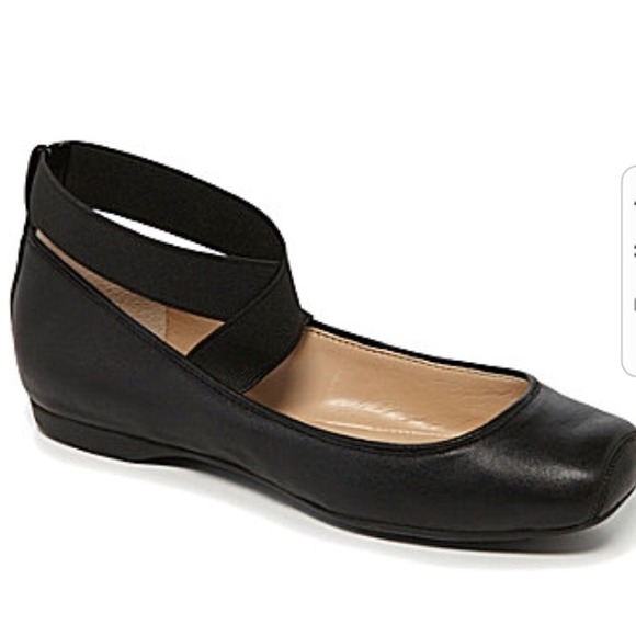 Square-Toe Ballet Flats