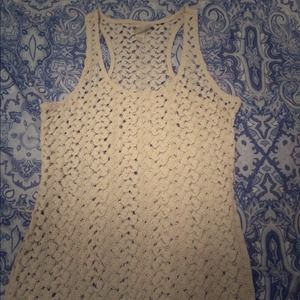Lace tunic tank top.