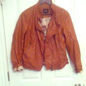 ❤️sold❤️Burnt tan jacket