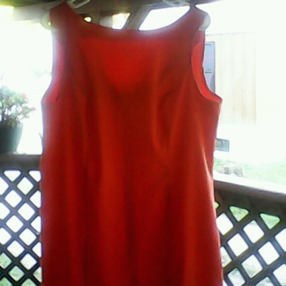 Fabulous orange cato straight zip-up dress!!