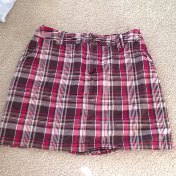 Plaid Skirt