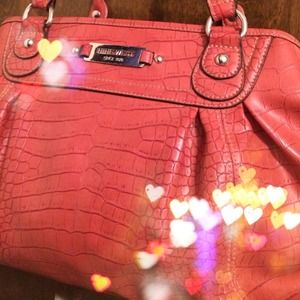 Nine West burnt orange purse / top bundle