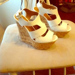 White wedge/jacket BUNDLE