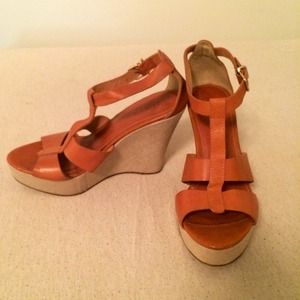 ✨PRICE DROP!! ✨J Crew Palma Leather Wedges